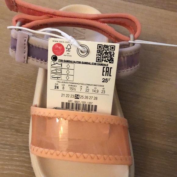 Zara Multi-Color Sandals bloggeres favorite - Picture 8 of 8